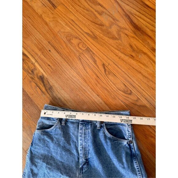 Vintage 90s Wrangler Women’s Cowboy Cut Slim Fit Jeans size 9x34 - Picture 6 of 8
